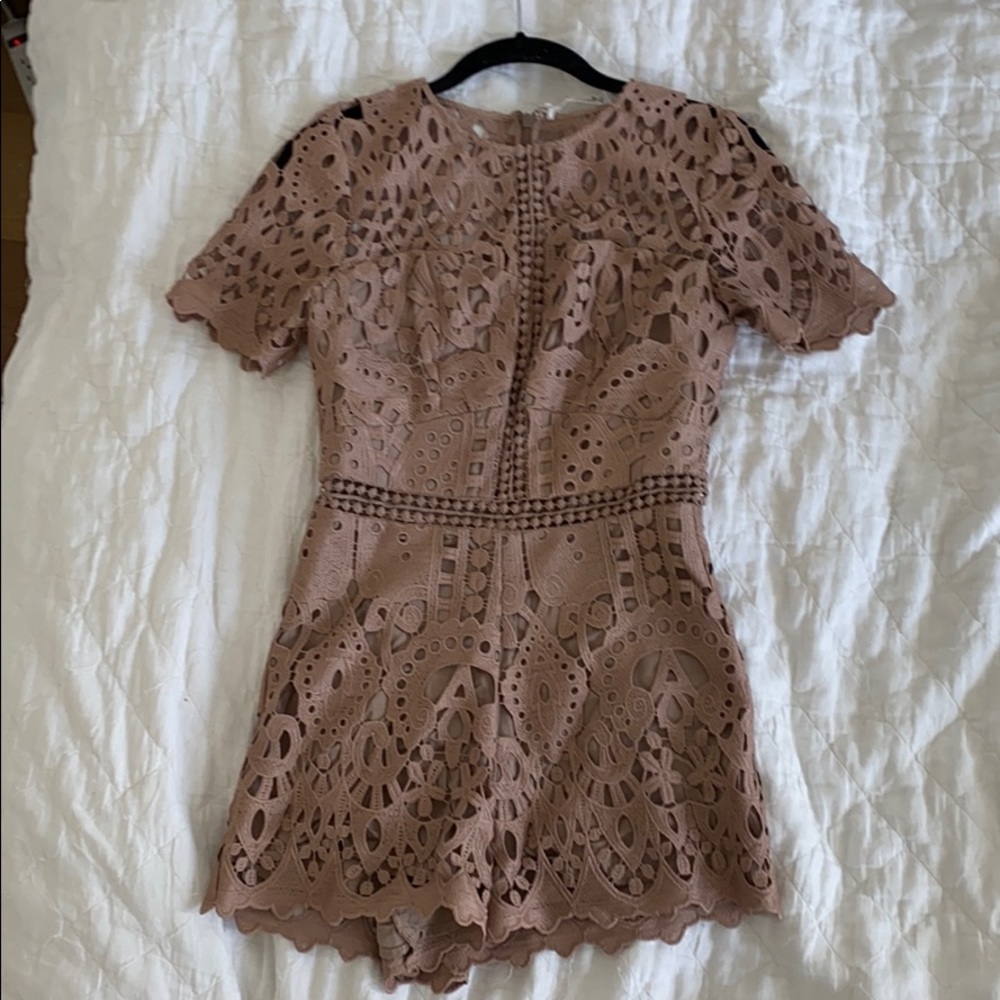 Lace romper